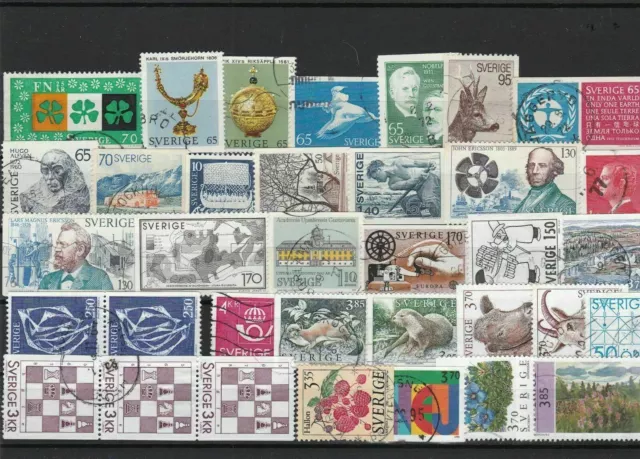 sweden stamps ref 16171