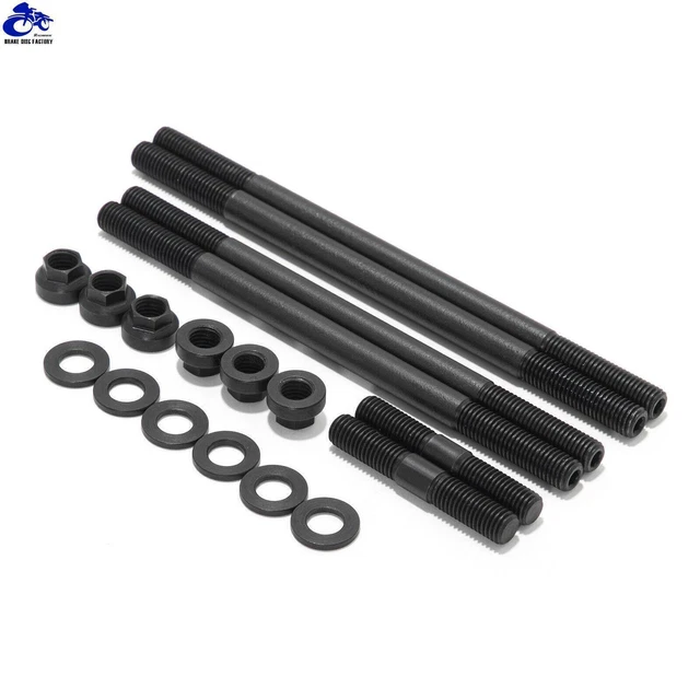 For Yamaha 2008-2013 Rhino 700 YXR700F Heavy Duty Cylinder Head Studs Bolts Kit