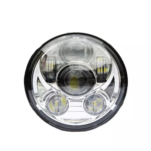 Chrome 5.75" LED DAYMAKER projector headlight Harley Sportster XL 1200 883 DYNA