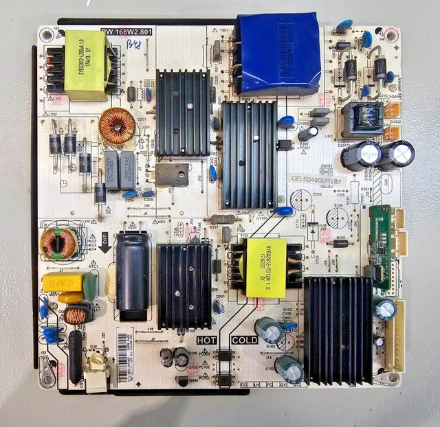 CARTE ALIMENTATION TV Continental Edison CELED49CURVB7 PW.168W2.801 EUR — free download