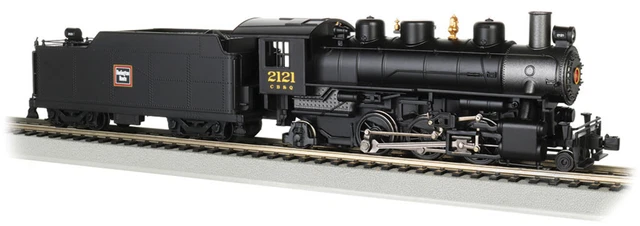 Bachmann 51508 HO CB&Q Burlington #2121 - 2-6-2 Prairie