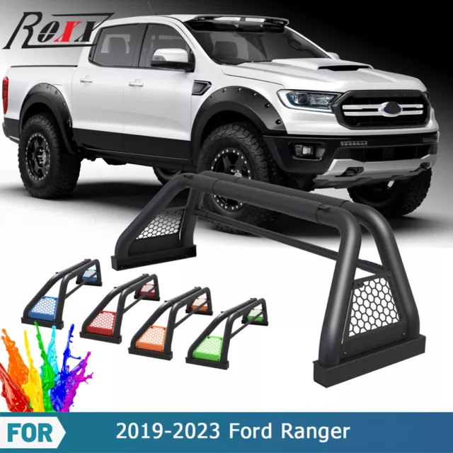 Universal Pickup Roll Sport Bar Chase Rack Bed Bar For 2019-2023 Ford Ranger