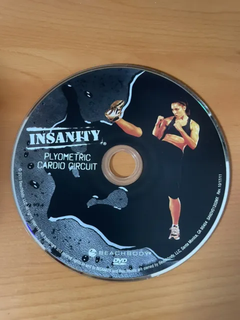 Insanity Plyometric Cardio Circuit DVD DISC