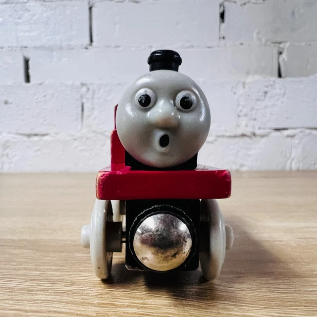 SURPRISED RHENEAS THOMAS the Tank Engine & Friends Wooden Railway ...