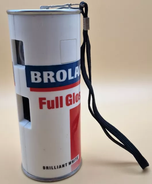 Rare Collectable Novelty Camera - Brolac Full Gloss Paint Tin - ASA 100