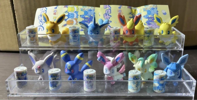 LOT 9 - Pokemon Center Capsule toys Mix Au Lait Mini Figure Eeveelution G34801