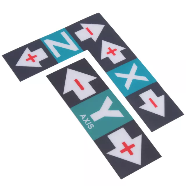 1 Sets Label Sticker Plastic XYZ Marker Professional For Engraving Machine◀