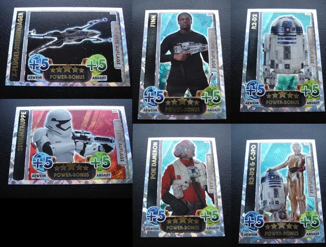 Star Wars Karten Serie 4 Limitierte Auflagen picclick.de