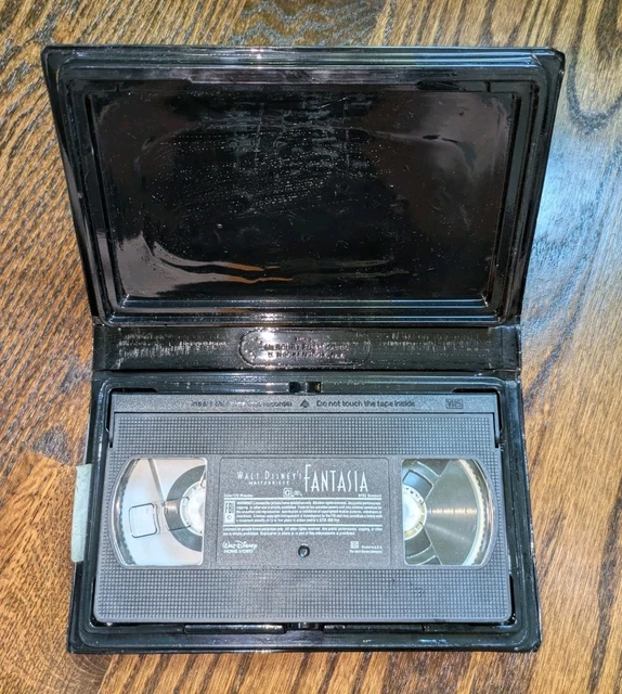 WALT DISNEY'S MASTERPIECE Fantasia VHS 1132 Animation Mickey Mouse Clam ...