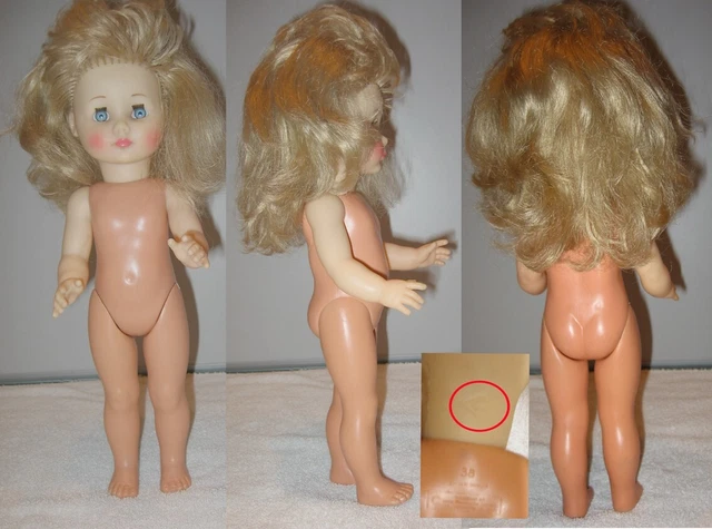 poupee schildkrot la tortue visage laque elastique num nuque 46REP