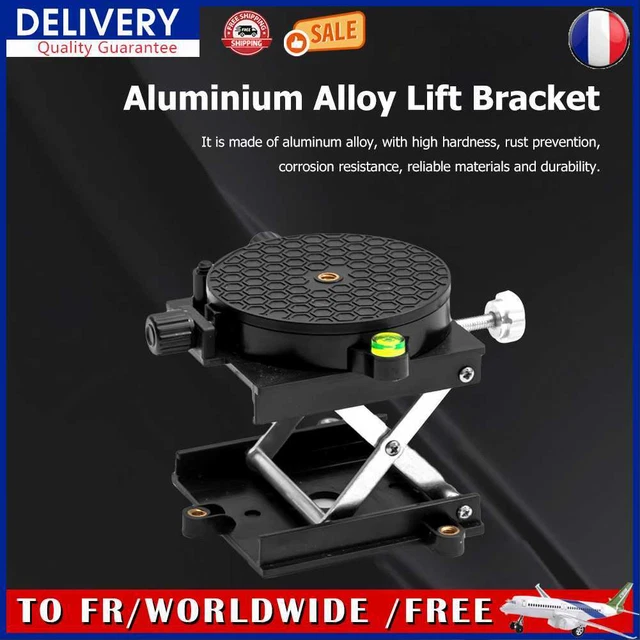 Aluminium Alloy Lift Table Rust-prevention Lift Platform for Engraving Lab Tools