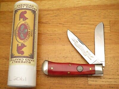 Great Eastern Cutlery Trapper Knife MINT with Tube NKCA 2008 1 of 575 Made