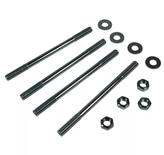 4x Zylinder Stehbolzen + Muttern Set ( M7 x 105mm ) für Tomos A35