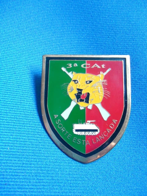 Portugal Portuguese Military Army Bimec 3 Cat Mecanizada Emblem Insignia