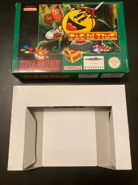 Pac-In-Time (nur OVP) für das Super Nintendo Entertainment System (SNES)