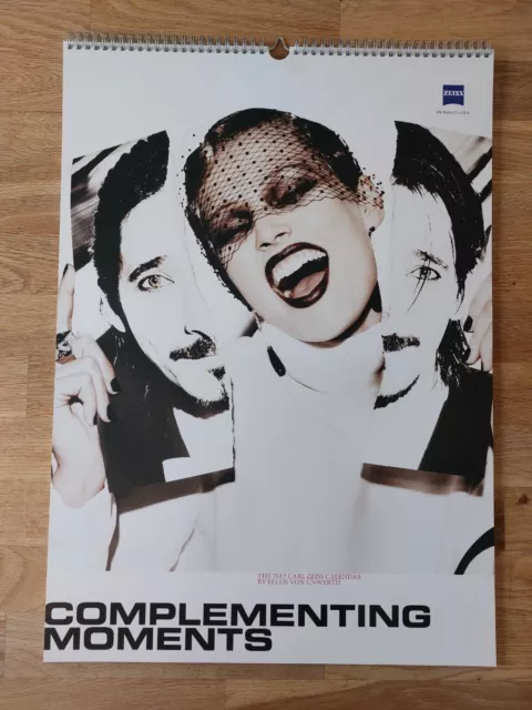 Complementing Moments CARL ZEISS Calendar 2012, Unverth, Adrien Brody Toni Garrn