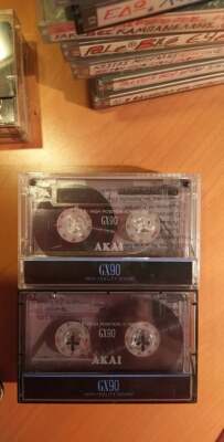 RARE AKAI GX90 tipo II Cromo Posizione CASSETTE 90min 2X45 