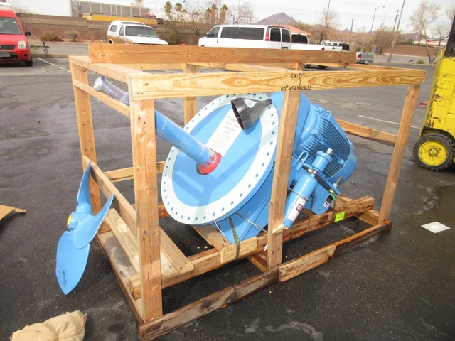 75 hp Jensen 400 Series Tank Mixer Side Mount Vari-Angle Sentry monitor 32" prop