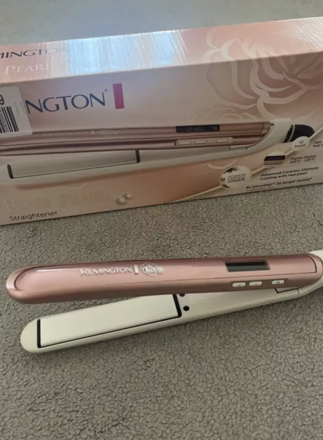 Remington Rose Pearl Hair Straightener