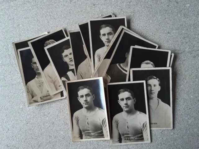 D.C. Thomson Adventure Famous British Footballers Photo Trade Cards - 1922