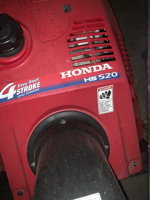Honda SnowBlower HONDA HS 520 HARMONY 4 STROKE ELECTRIC START Never Used
