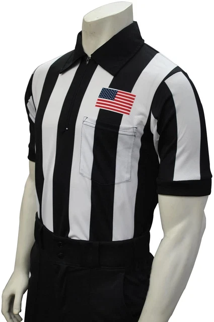 Smitty Official's Apparel Smitty Men's Short Sleeve Football Referee Shirt wi...