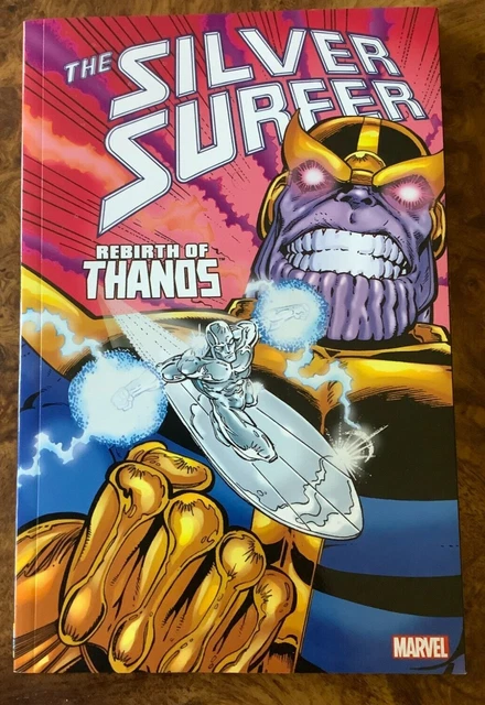 Silver Surfer Rebirth of Thanos TPB Infinity Gauntlet Thanos Quest Starlin Lim