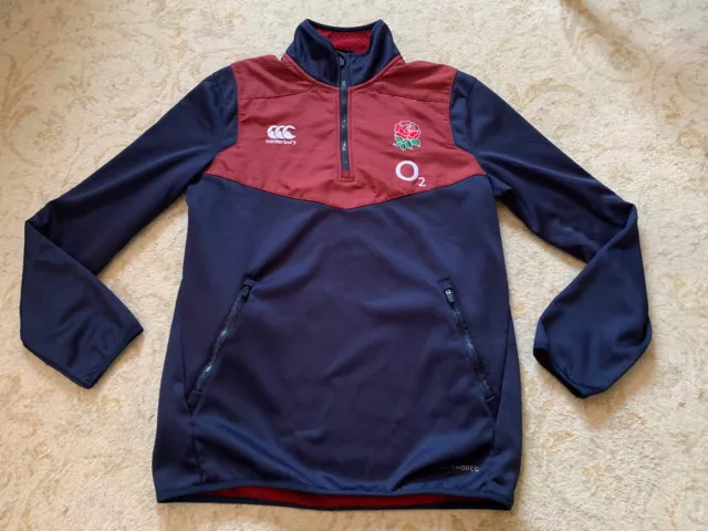 England Rugby Player Issue Training Fleece Size Medium