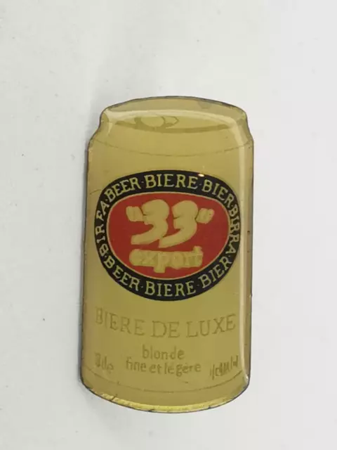 Pin's vintage pins Collector publicitaire Bière 33 EXPORT lot CB037