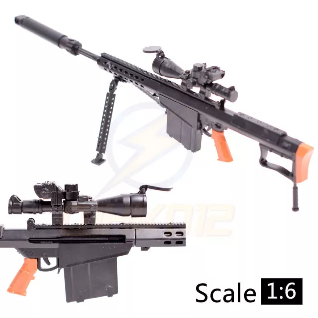 1/6 Scale Modern Era .50 Caliber Barrett Sniper Rifle 110146