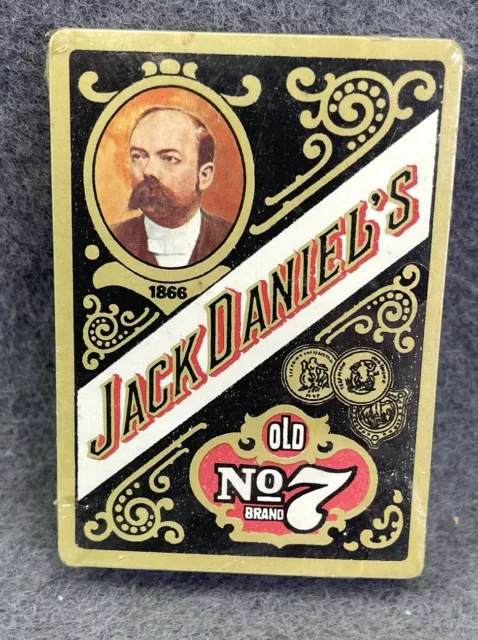 Jack Daniel's Old No. 7 Playing Cards New OPEN Seal