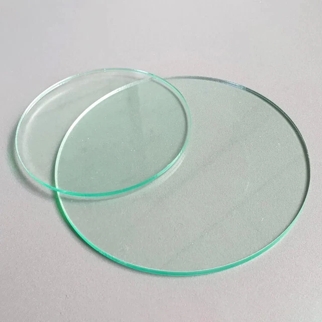 Cut To Size Discs (Glass Effect) Circles 3mm Laser Cut Cast Acrylic UK Supplier