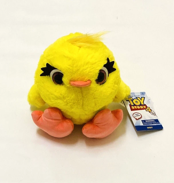 BNWT Disney Toy Story 4 Ducky Talking Plush Small 10'' Plush Toy