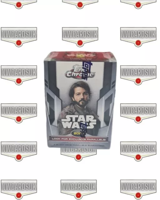 2023 Topps Chrome Star Wars Blaster Box - New & Sealed 10 PACKS !!!