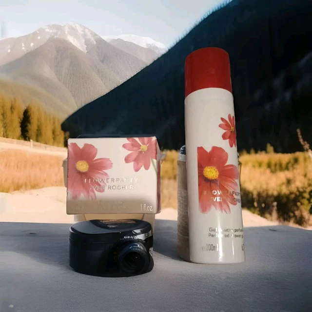 Gel Douche Parfumé Yves Rocher Flower Party - 200 Ml - Neuf Dans Son Emballage