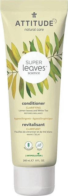 Acondicionador clarificador Super Leaves Science de Attitude, 8 oz