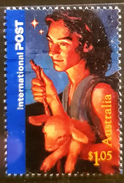 Australia 2006 Christmas $1.05 International post stamp fine used