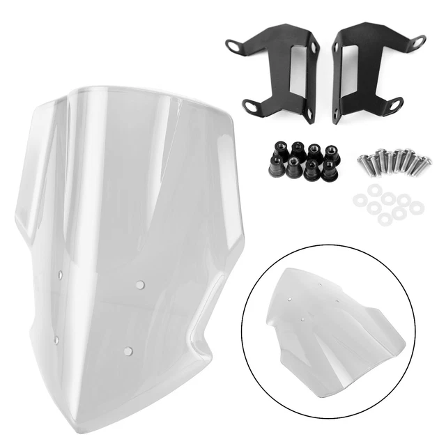 Pare-brise Pour Yamaha MT07 FZ07 MT-07 FZ-07, Déflecteurs De