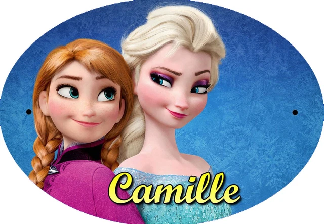 Plaque azyme Reine des neiges A5