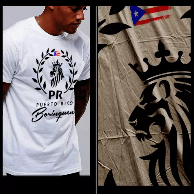 PUERTO RICO TSHIRT Taino Boricua the Bronx Puerto Rican Parade PR Lion