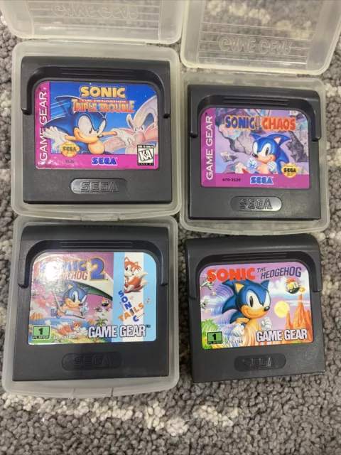 Sonic the Hedgehog, 1991 | Sega Game Gear | Sega | Original Game Cartridge  | Vintage Retro Gaming | Free Shipping