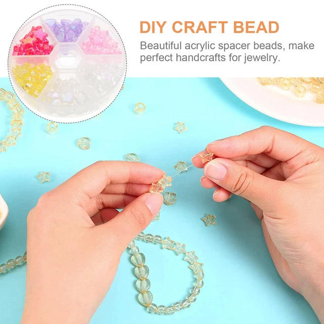Jewelry Making Beads Craft Loose Beads Acrylic Beads Choker Bracelet 4
