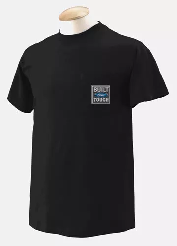 Pocket T-shirt * Built Ford Tough Black Ford Tee shirt