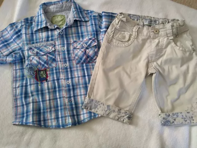 Boys Shirt And Shorts Age 2-3 years