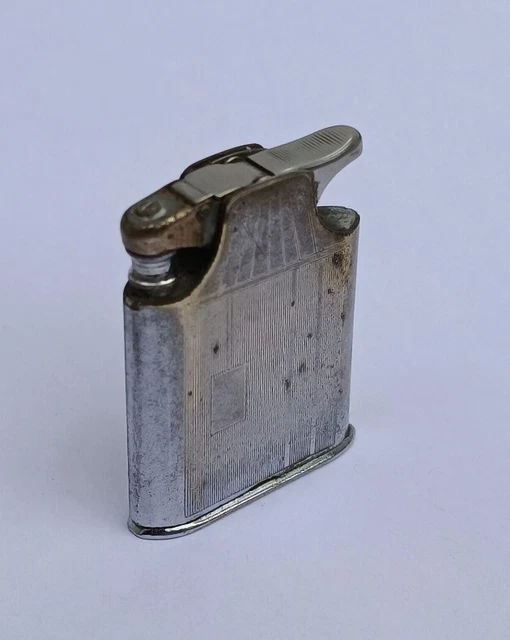 RARE ANCIEN BRIQUET Essence Rechargeable, Ministere Des Finances, Petrol Lighter EUR 19,90 - FR