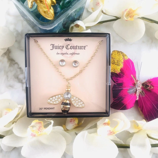 Juicy couture bee necklace deals