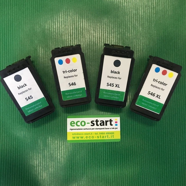 Cartucce COMPATIBILI Canon PG-545 / CL-546 PG-545XL / CL-546XL (nero, colore)