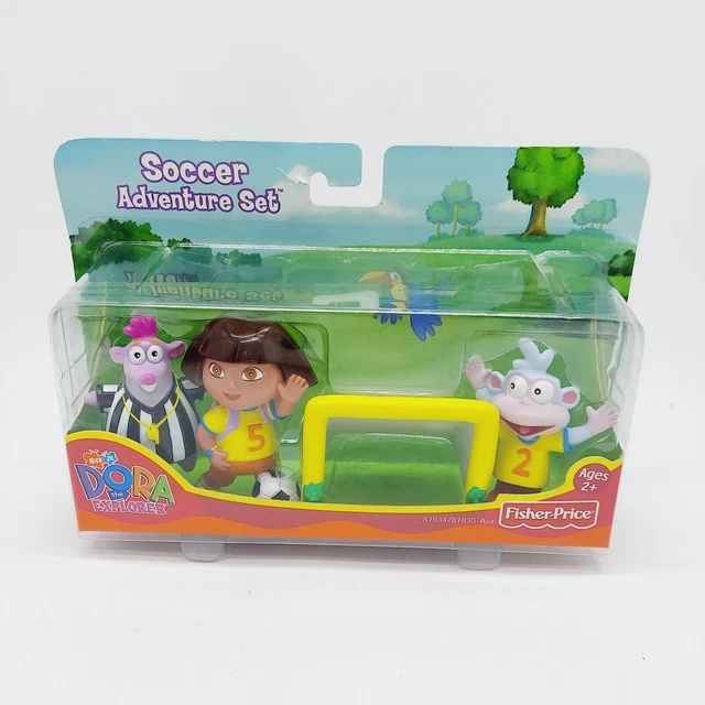 FISHER PRICE NICKELODEON Soccer Adventure Set Dora The Explorer Doll