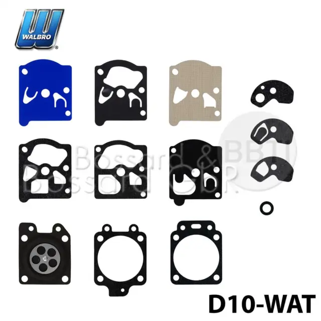 Original Walbro Vergaser Membransatz D10-WAT Membran Satz WA WT Dichtung