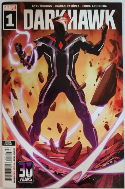 Darkhawk #1 2nd Printing Cover A NM Marvel Comics 2021